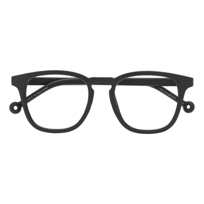 Monkeyglasses Alex mat zwart vooraanzicht