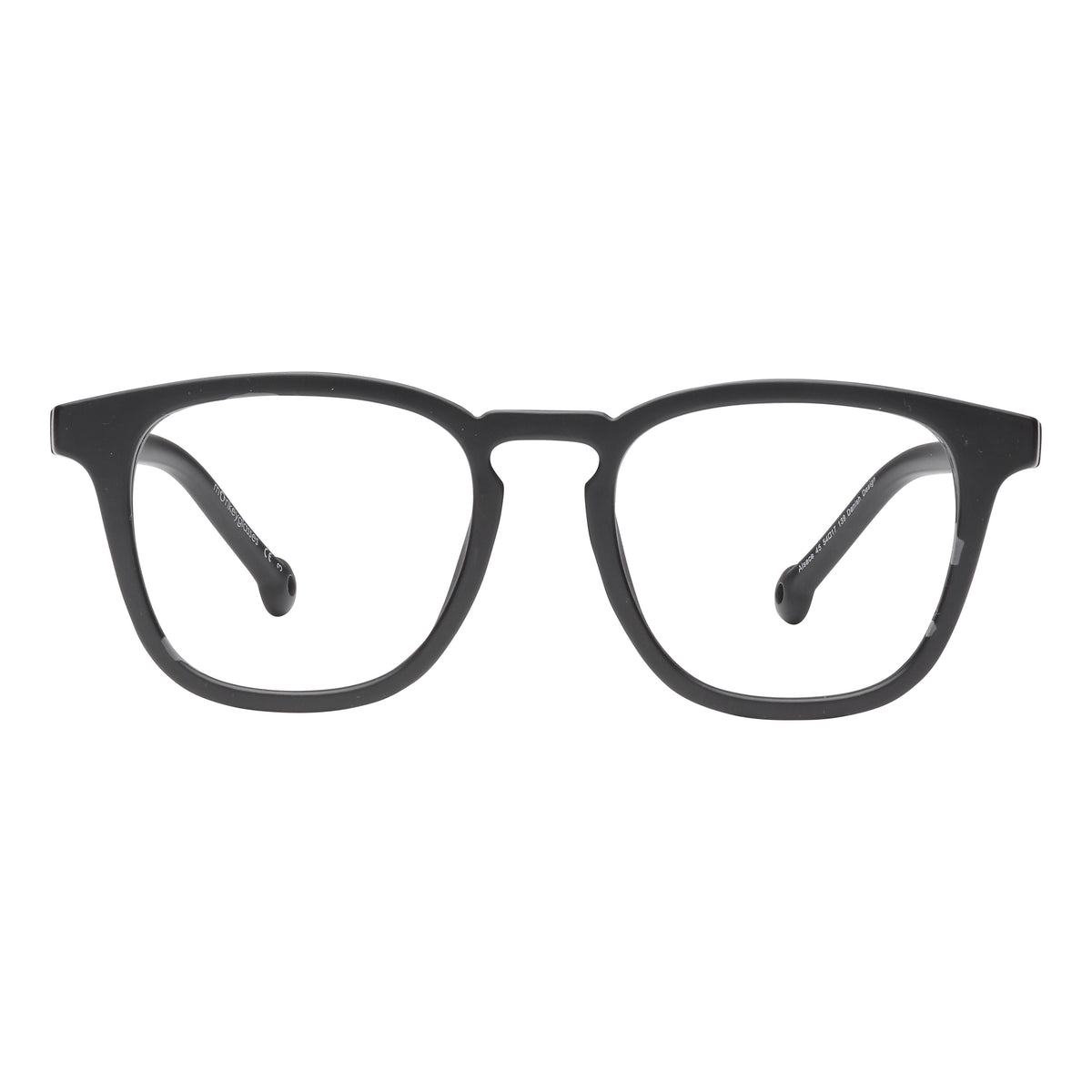 Monkeyglasses Alex mat zwart vooraanzicht