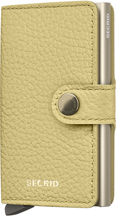 Secrid Miniwallet Pebble Butter Yellow