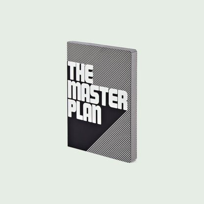 nuuna The Master Plan notitieboek L, zwart, wit