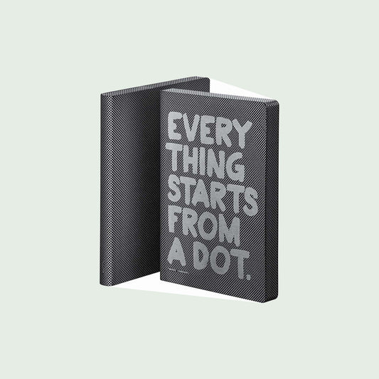 Ter beoordeling door Pierre: nuuna notitieboek Everything Starts From A Dot L, kandidaatfoto 1, bron www.copicshop.net