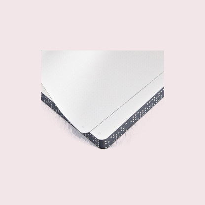 nuuna Analog notitieboek S, wit, zwart, extra aanzicht