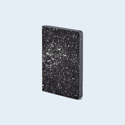 nuuna Milky Way notitieboek S, zwart, zilver
