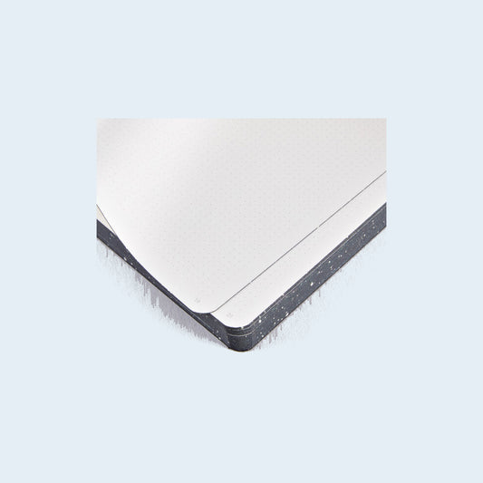 nuuna Milky Way notitieboek S, zwart, zilver, extra aanzicht