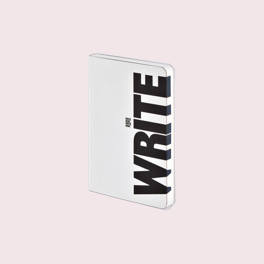 nuuna Write - Wrong notitieboek Graphic S, wit met zwarte tekst