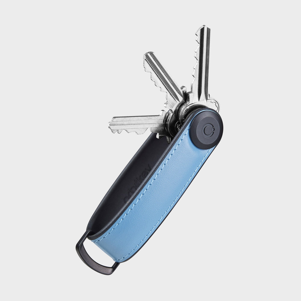 Orbitkey Key Organiser Hybrid Leather Lake Blue
