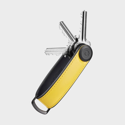 Orbitkey Key Organiser Hybrid Leather Solar Yellow