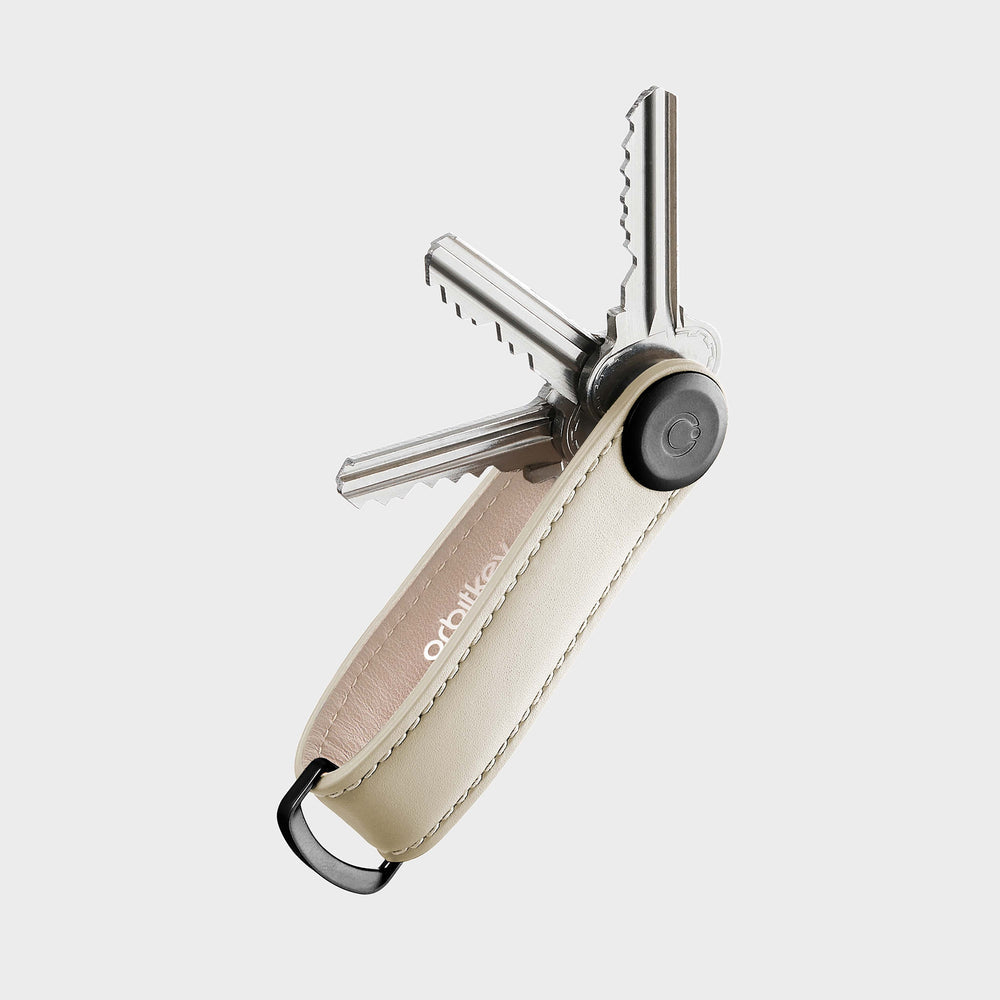 Orbitkey Key Organiser Leather Sand