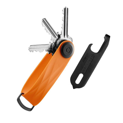 Orbitkey Key Organiser Active Tangerine + Multi-tool V2 Set
