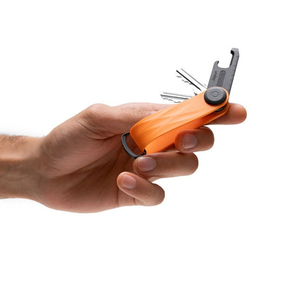 Orbitkey Key Organiser Active Tangerine + Multi-tool V2 Set