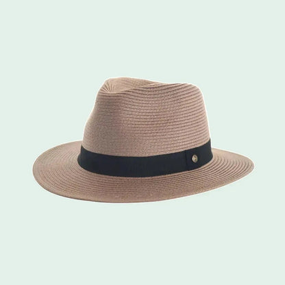 Pane-mate fedora taupe zonnehoed - Taupe
