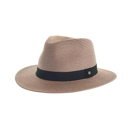 Pane-mate fedora taupe zonnehoed - Taupe