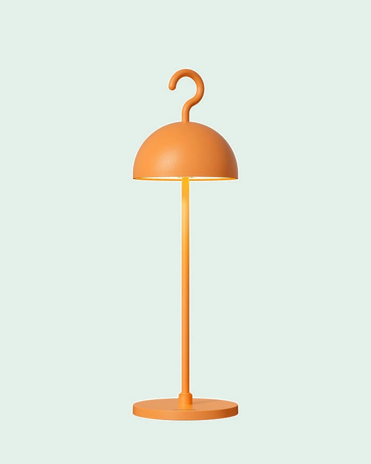 HOOK (Buiten)lamp tegen een zachte pastelachtergrond (mint)