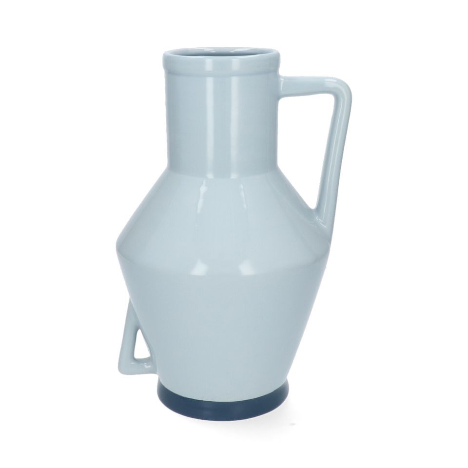 Return to Sender vaas met handvat 30 cm zeeblauw