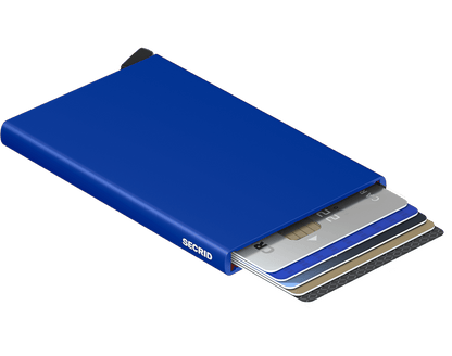 Secrid Cardprotector Blue geopend