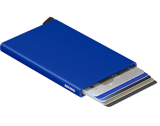Secrid Cardprotector Blue geopend