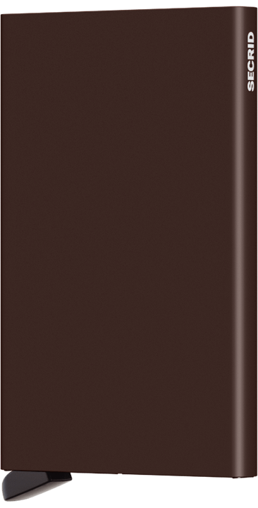 Secrid Cardprotector Brown voorkant