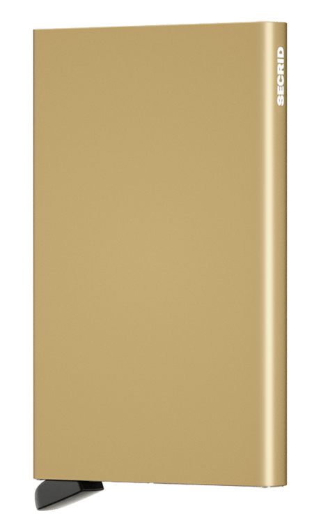 Secrid Cardprotector Gold voorkant