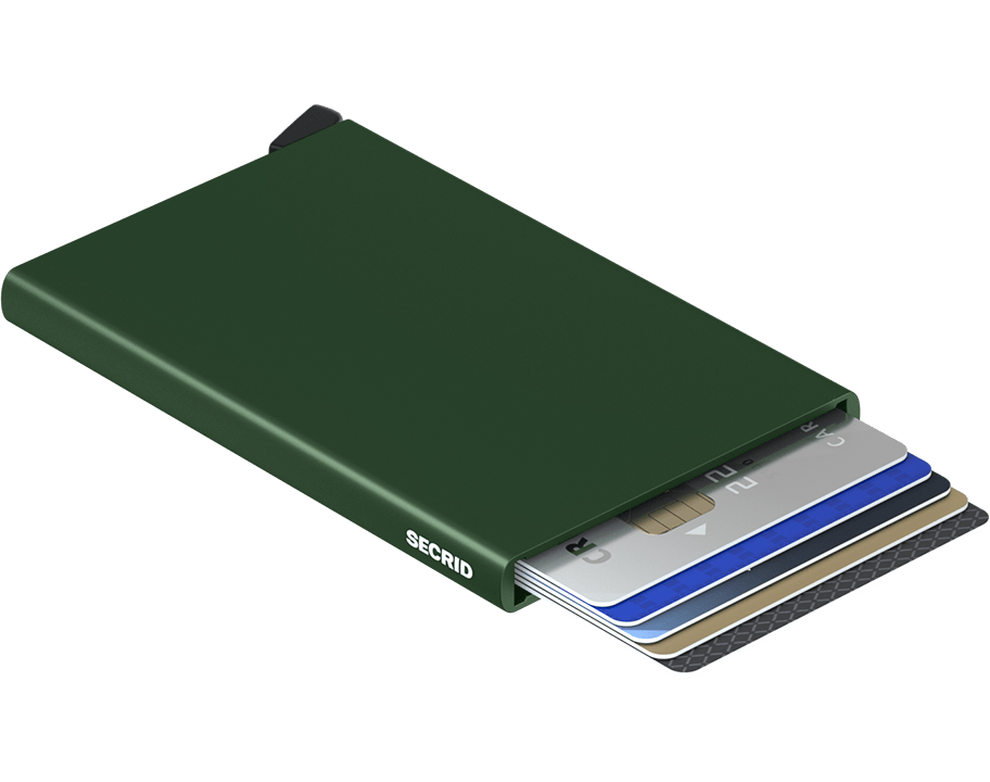 Secrid Cardprotector Green geopend