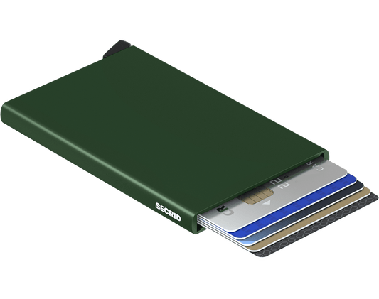 Secrid Cardprotector Green geopend