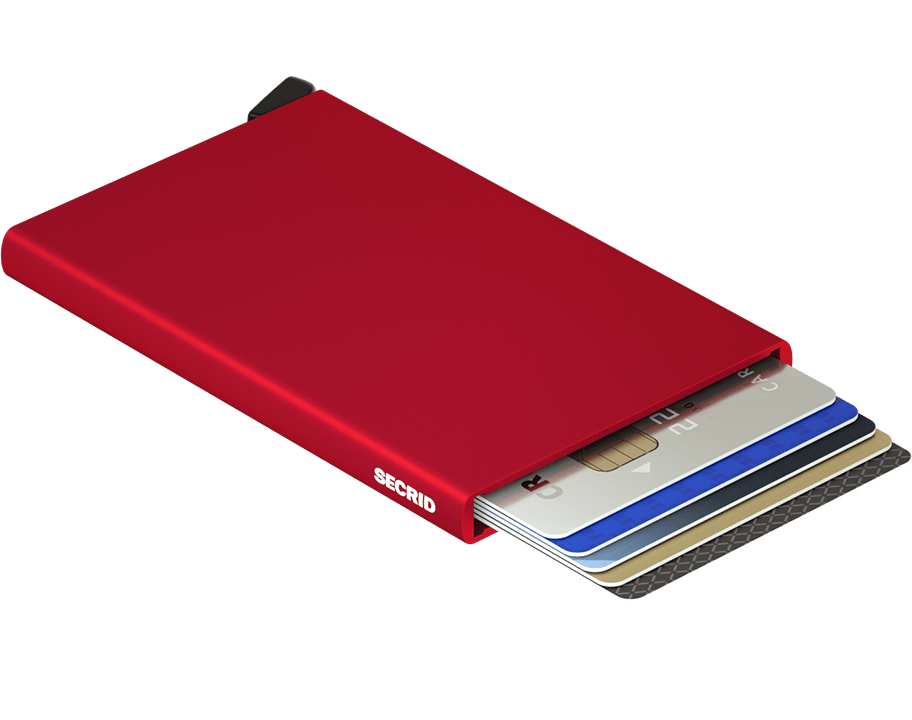 Secrid Cardprotector Red geopend