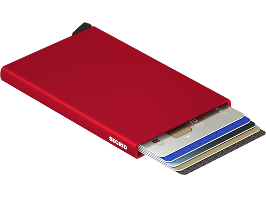 Secrid Cardprotector Red geopend