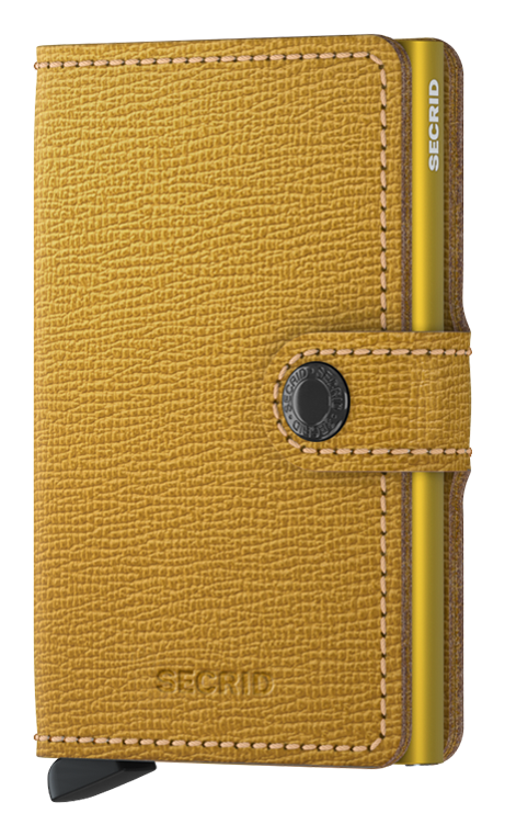 Secrid Miniwallet Crisple Ochre portemonnee