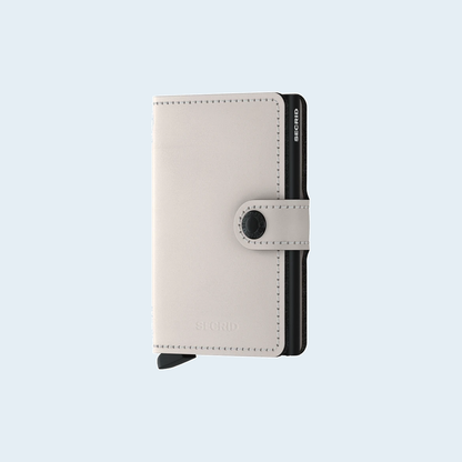 Secrid Miniwallet Matte Chalk voorzijde