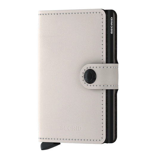 Secrid Miniwallet Matte Chalk voorzijde