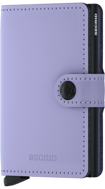 Secrid Miniwallet Matte Lilac-Black portemonnee