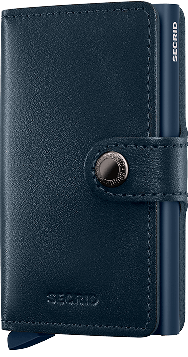 Secrid Miniwallet Original Navy-Navy voorzijde