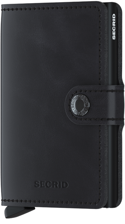 Secrid Miniwallet Vintage Black portemonnee