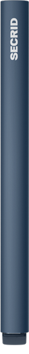 Secrid Cardprotector Navy zijaanzicht