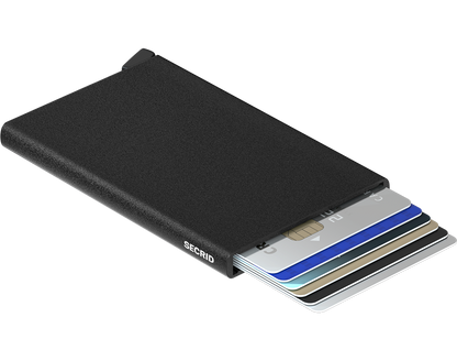 Secrid Cardprotector Powder Black geopend