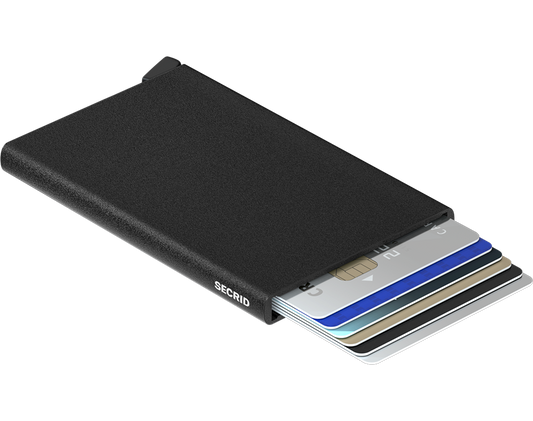 Secrid Cardprotector Powder Black geopend