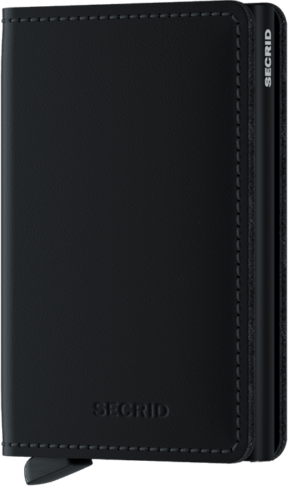 Secrid Slimwallet Matte Black portemonnee