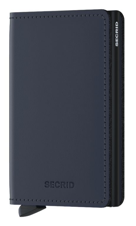 Secrid Slimwallet Matte Nightblue voorkant