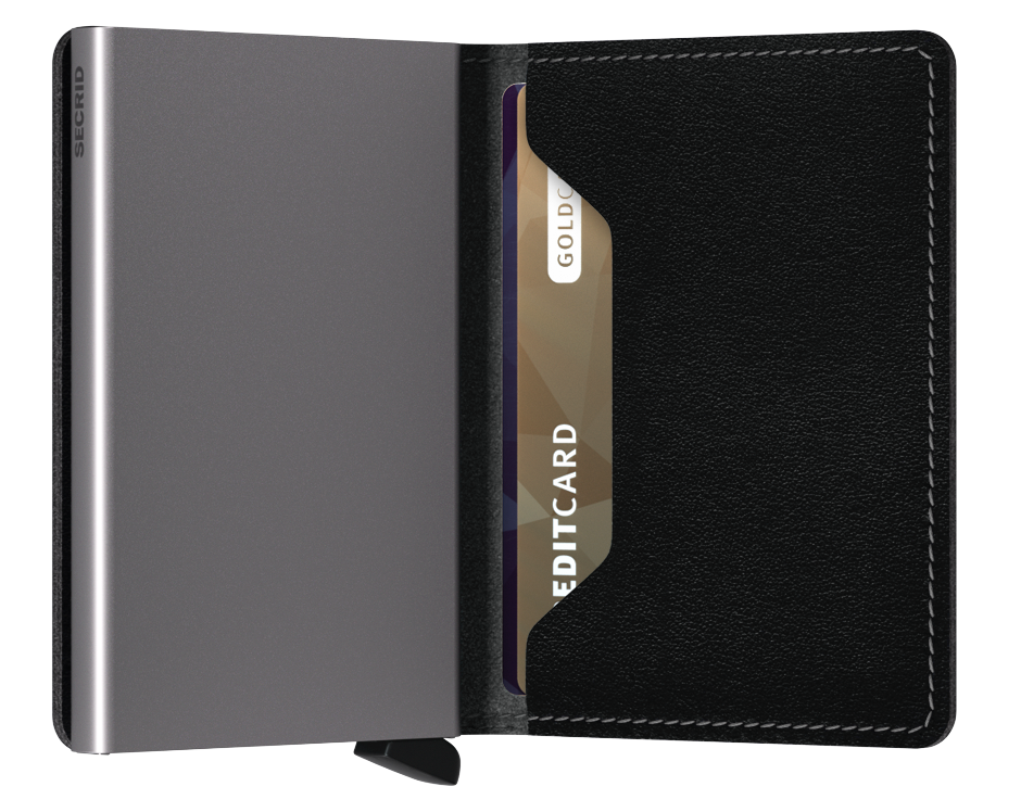 Secrid Slimwallet Original Black indeling