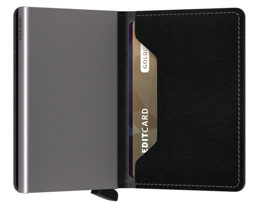 Secrid Slimwallet Original Black indeling
