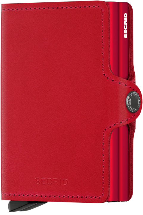 Secrid Twinwallet Original Red-Red portemonnee