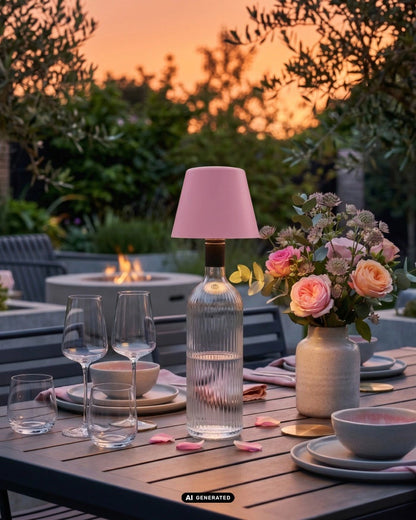 TOP 2.0 RGBW flesverlichting oplaadbaar - Roze - productfoto