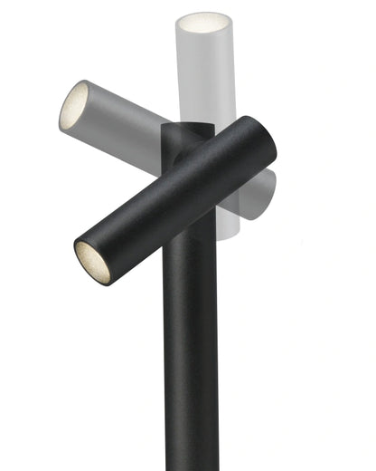 Tubo vloerlamp/acculamp- 120cm - voor binnen/buiten / indoor/ outdoor - snoerloos - zwart - detailfoto
