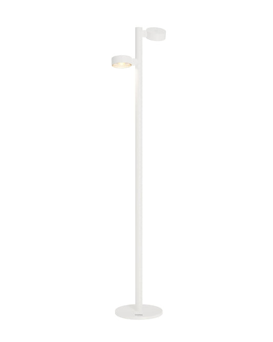 Sompex RONDA wit oplaadbare vloerlamp 2-lichts - detailfoto