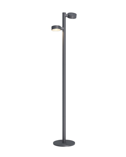 Sompex RONDA antraciet oplaadbare vloerlamp 2-lichts - detailfoto