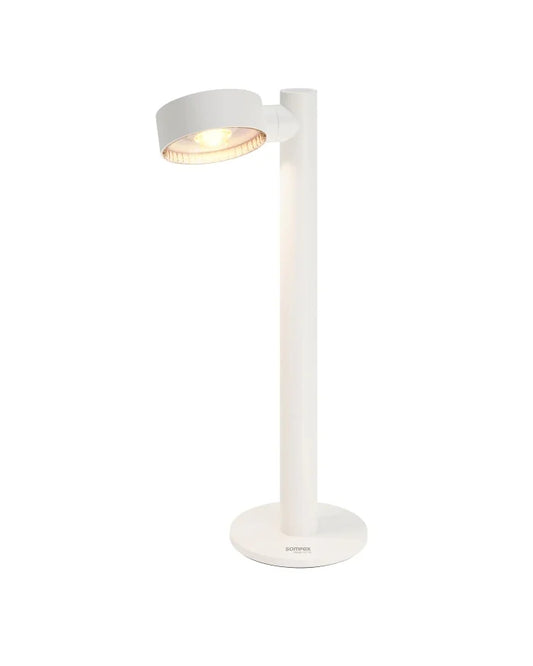 Sompex RONDA wit oplaadbare tafellamp - detailfoto