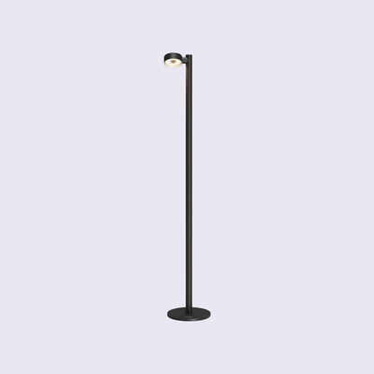 Sompex RONDA zwart oplaadbare vloerlamp 1-lichts
