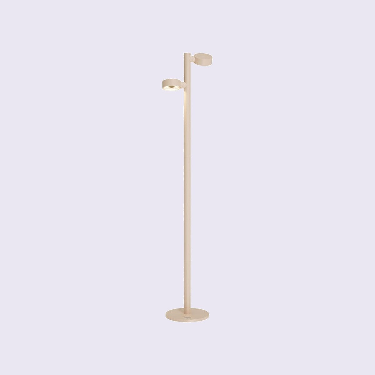 Sompex RONDA zand oplaadbare vloerlamp 2-lichts