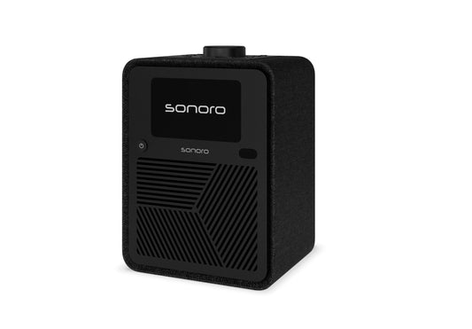 Sonoro ATRON muzieksysteem antraciet/zwart