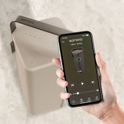 Sonoro VIBES-app en Auracast