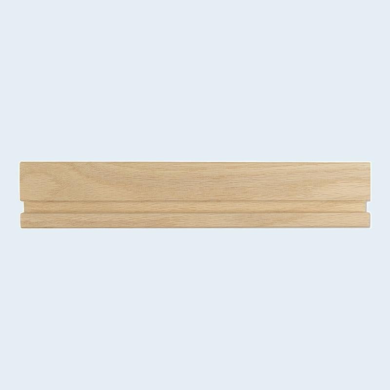 StoryTiles familiehouder S van onbewerkt eikenhout, 34 cm